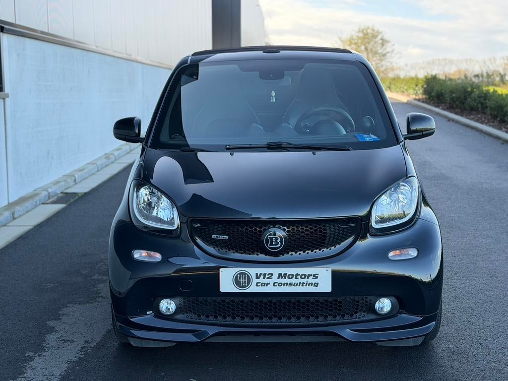SMART BRABUS for two cabriolet, Automaat, Cabriolet, Zwart, Bedrijf
