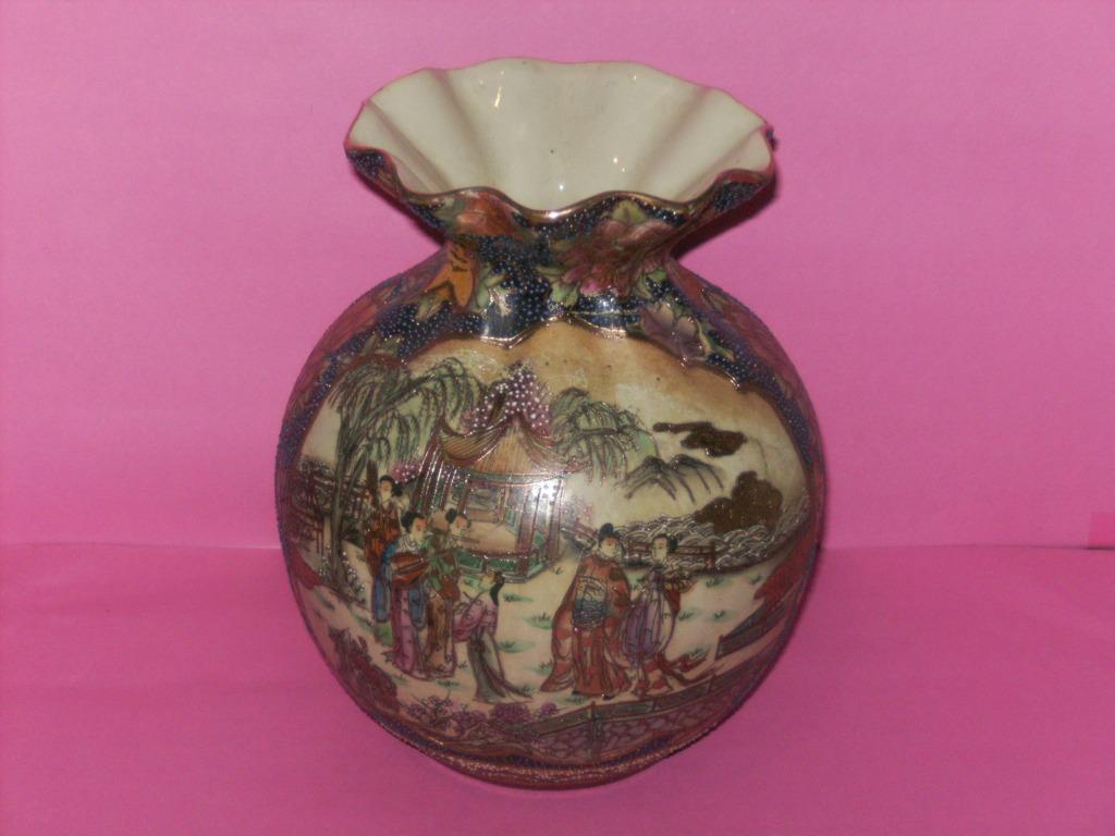 Oude chinese vaas. (gemerkt), Ophalen of Verzenden