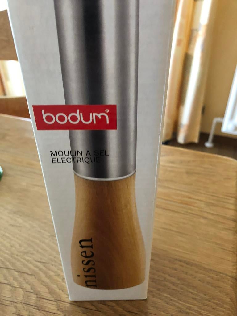 Bodum elektrische zoutmolen, Huis en Inrichting, Ophalen, Nieuw, Bodum