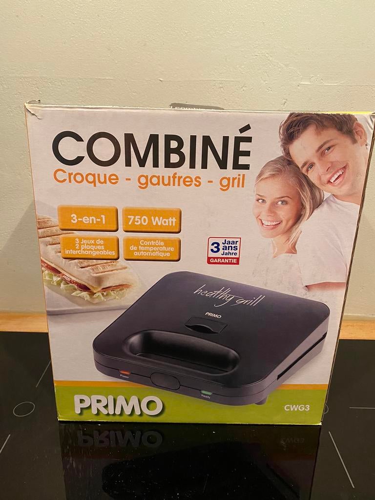 Appareil à croques, Uitneembare platen, Gebruikt