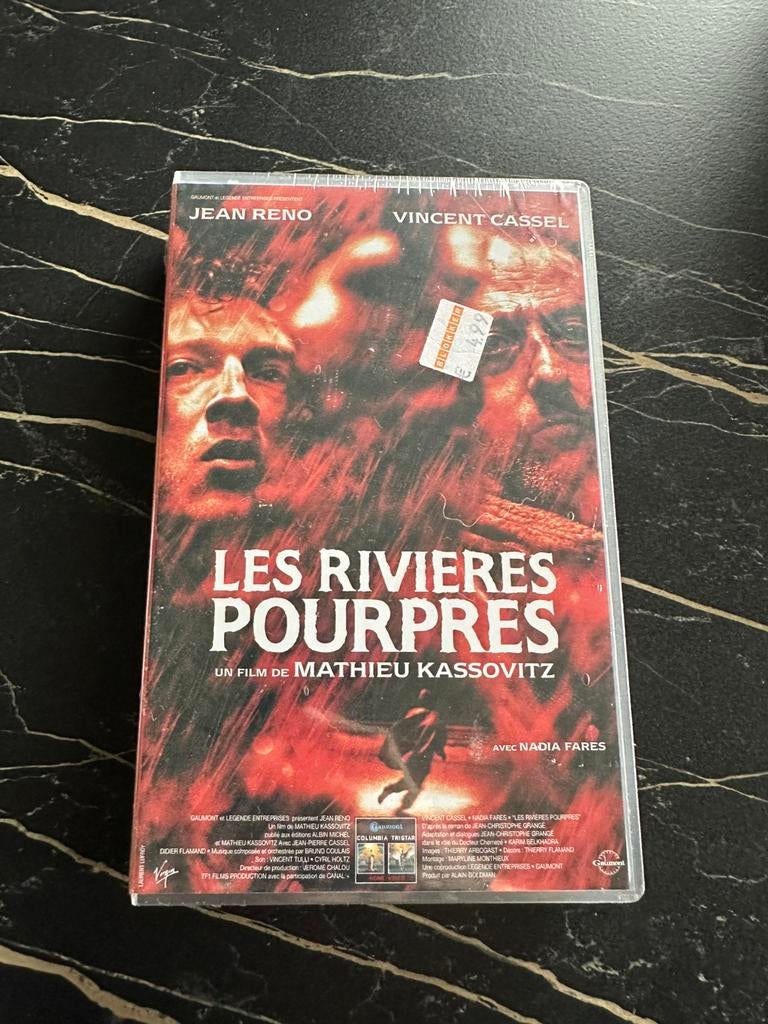 Les rivières pourpres K7 VHS, CD & DVD, VHS | Film, Enlèvement ou Envoi, Comme neuf