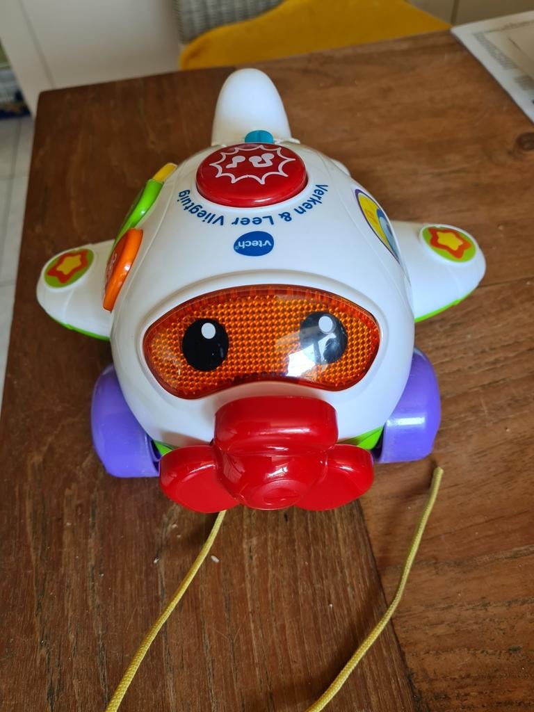 V tech vliegtuig., Ophalen, Zo goed als nieuw, 6 maanden tot 2 jaar