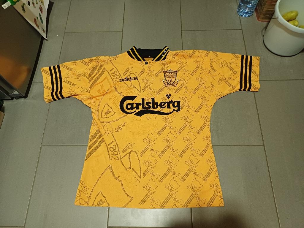 Maillot de football vintage Adidas Liverpool 1994- 1995, Enlèvement ou Envoi, Utilisé, Maillot