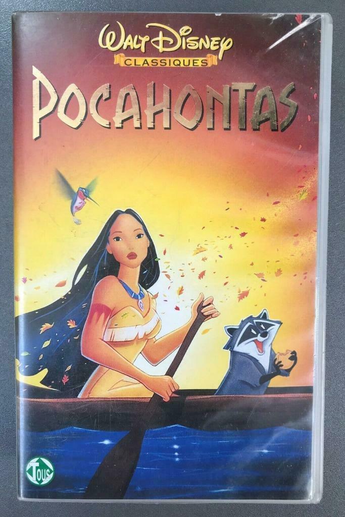 VHS " Pocahontas ".., Enlèvement ou Envoi, Dessin animé, Tous les âges, Utilisé