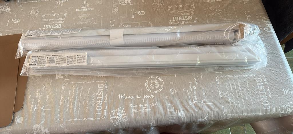 Duo rolgordijnen, Doe-het-zelf en Bouw, Ophalen, 80 tot 120 cm, Nieuw, 80 tot 120 cm