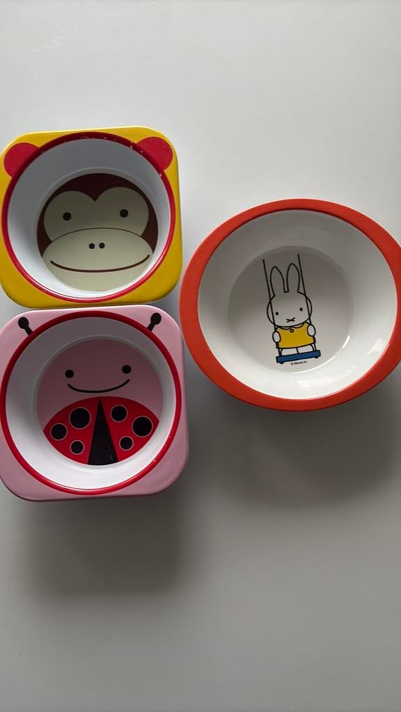 Baby bordjes, Kinderen en Baby's, Ophalen, Zo goed als nieuw