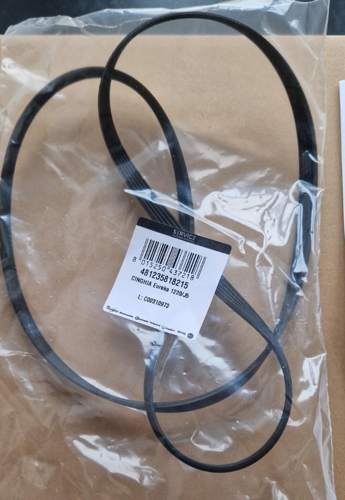 BELT EUREKA 1239/J5 (riem wasmachine Whirlpool), Elektronische apparatuur, Ophalen of Verzenden, Nieuw