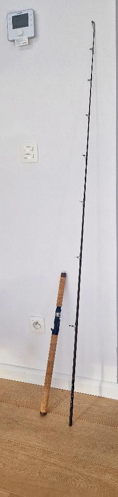 Roulette à appâts Shimano Beast Master 2,1 m, Enlèvement, Comme neuf, Canne à lancer