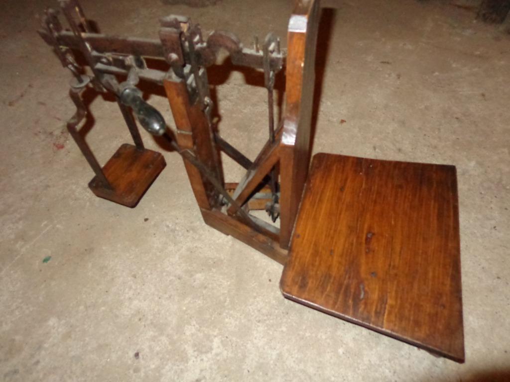 Ancienne bascule, Ophalen