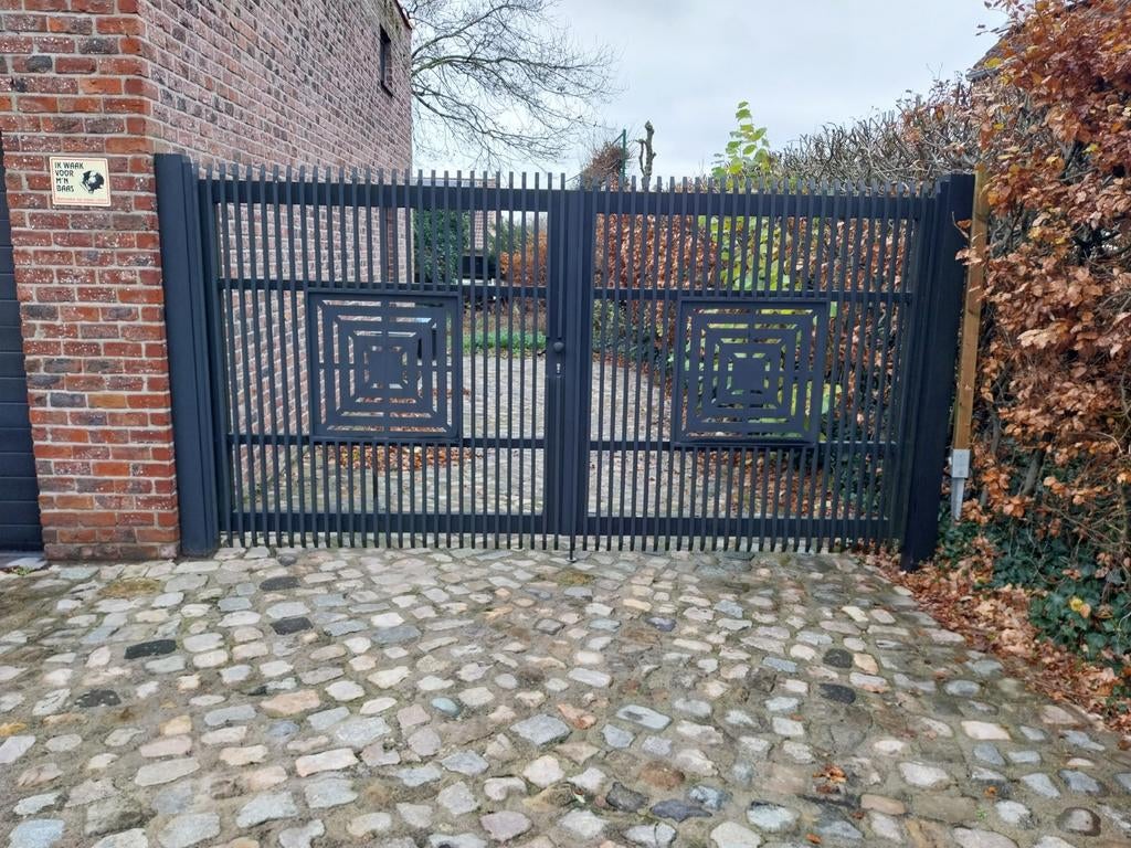 Aluminium poort, Tuin en Terras, Tuinpoorten, Ophalen, Aluminium