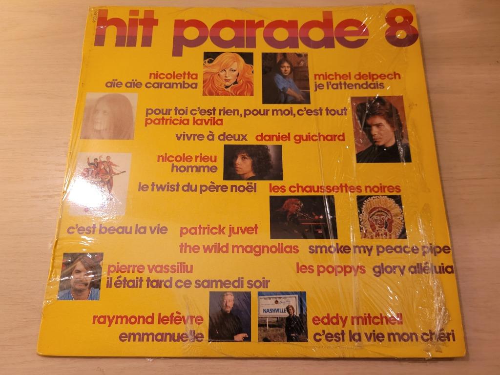 Disque vinyl 33 tours Various – Hit Parade 8, Ophalen of Verzenden, Zo goed als nieuw, Pop