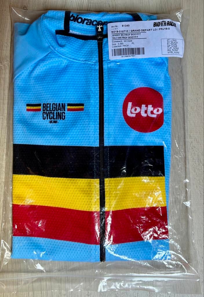 Maillot Bioracer Brussels Grand Départ 2019 neuf, Enlèvement ou Envoi, Neuf, M