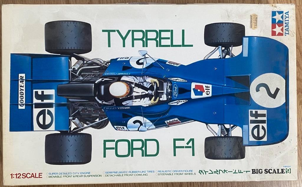 TYRRELL 003 Ford F1 Jackie Stewart schaal 1:12, Auto, Groter dan 1:32, Nieuw, Ophalen of Verzenden
