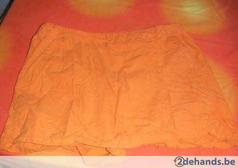 [15]korte broek broekrok maat 40 oranje, Kleding | Dames, Maat 38/40 (M), Kort, Oranje, Ophalen of Verzenden