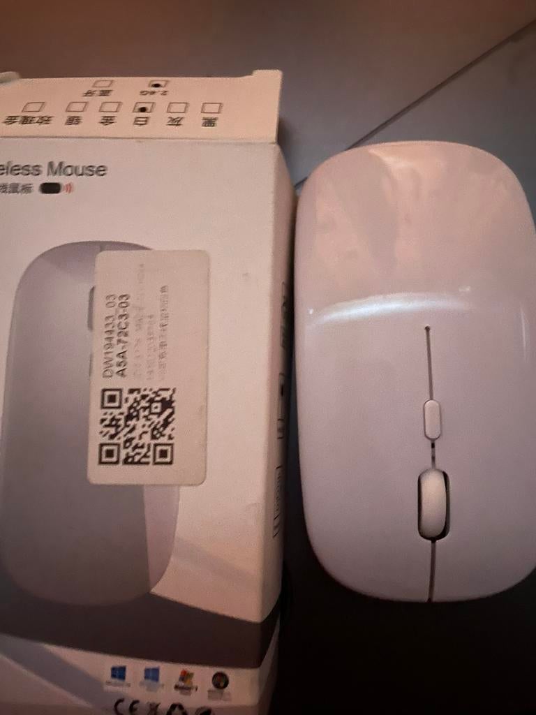 Souris sens fil rechargeable, Neuf, Souris