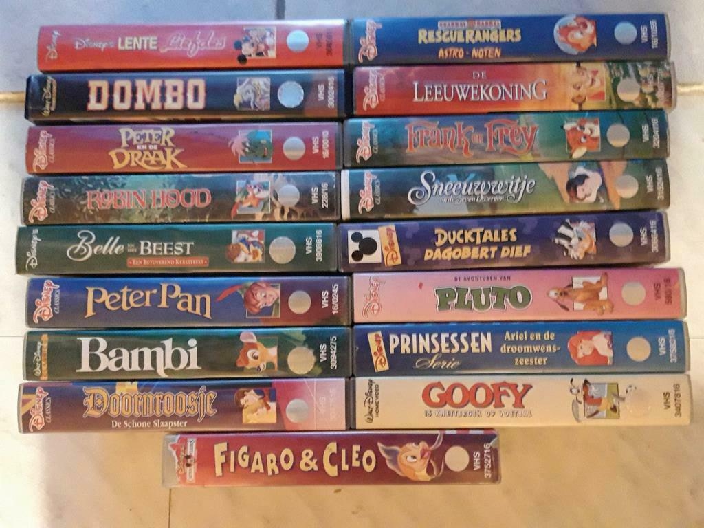 Disney video films en andere nederlands gesproken 46 stuks, Verzamelen, Ophalen of Verzenden, Zo goed als nieuw, Film
