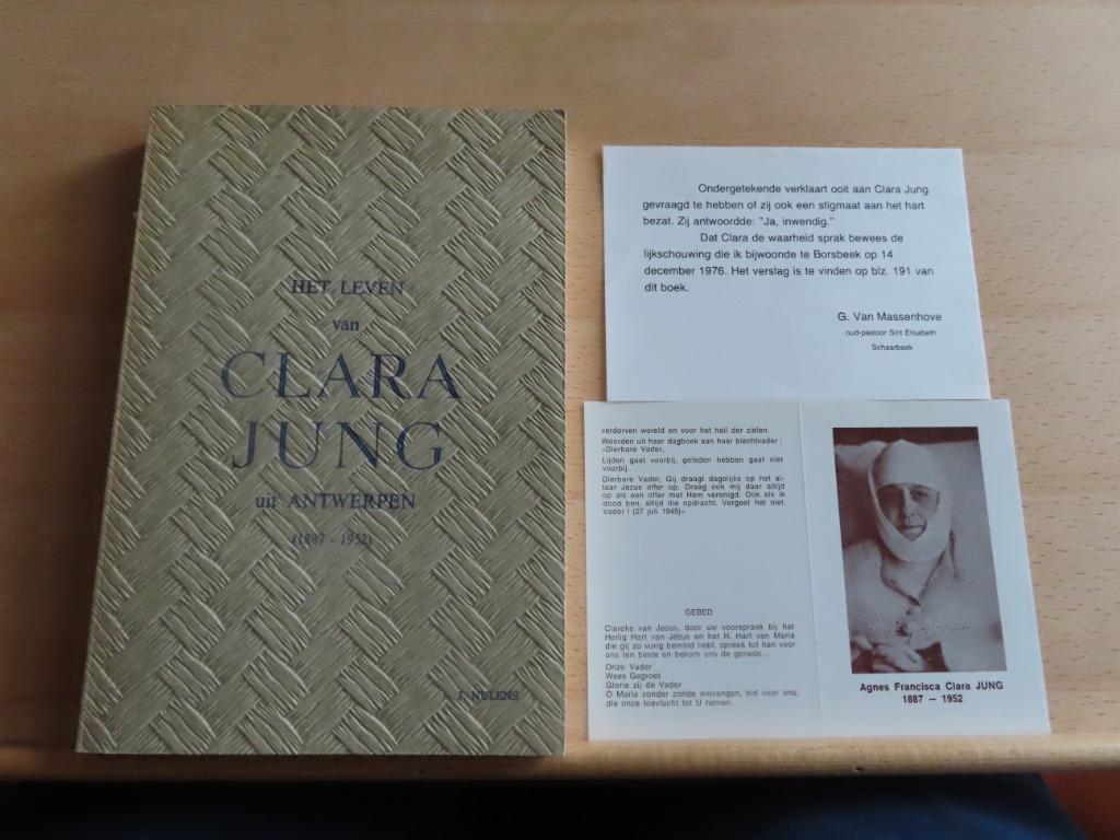 Gesigneerd door J. Nulens / Het leven van Clara Jung uit An, Livres, Religion & Théologie, Enlèvement ou Envoi, J. Nulens, Christianisme | Catholique
