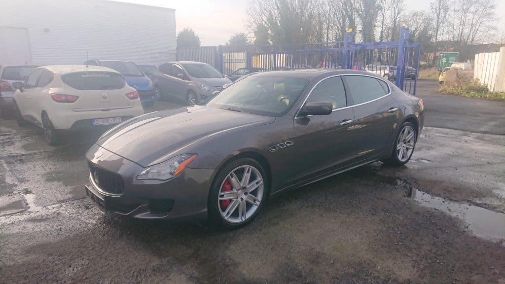 Maserati quattroporte 3000cc v6 q4  gps bt auto 167000 KM, Autos, Cuir, Euro 5, Achat, Entreprise