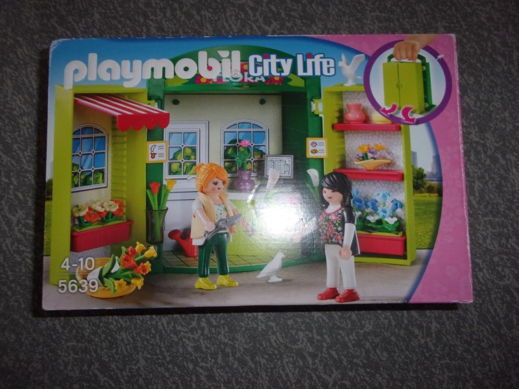 PLAYMOBIL ; bloemen shop., Ophalen of Verzenden, Zo goed als nieuw, Complete set