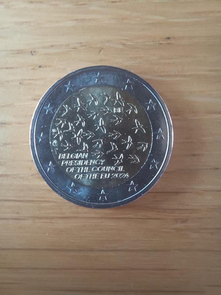 Voorzitterschap België EU 2024, Enlèvement, Belgique, 2 euros, Monnaie en vrac