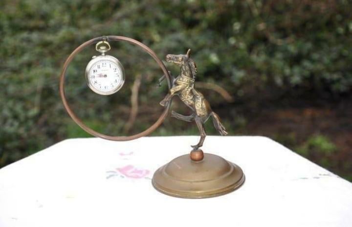 § porte montre + montre gousset marino, Collections, Enlèvement ou Envoi, Utilisé