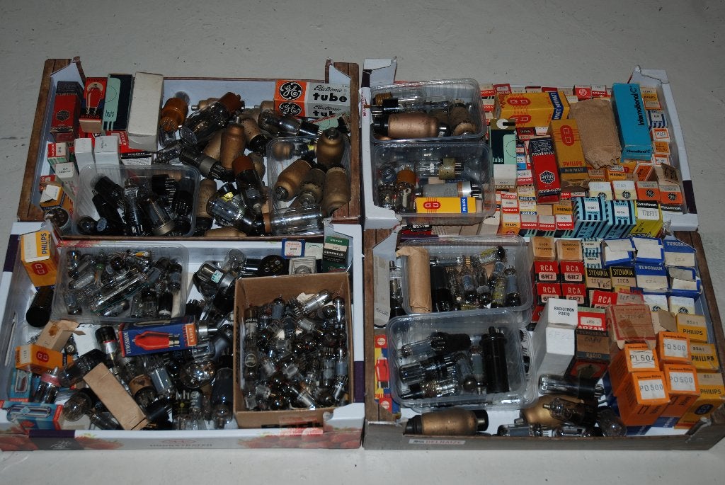 Lot Oude Radiolampen Versterker Buizen, Antiquités & Art, Antiquités | TV & Hi-Fi, Enlèvement