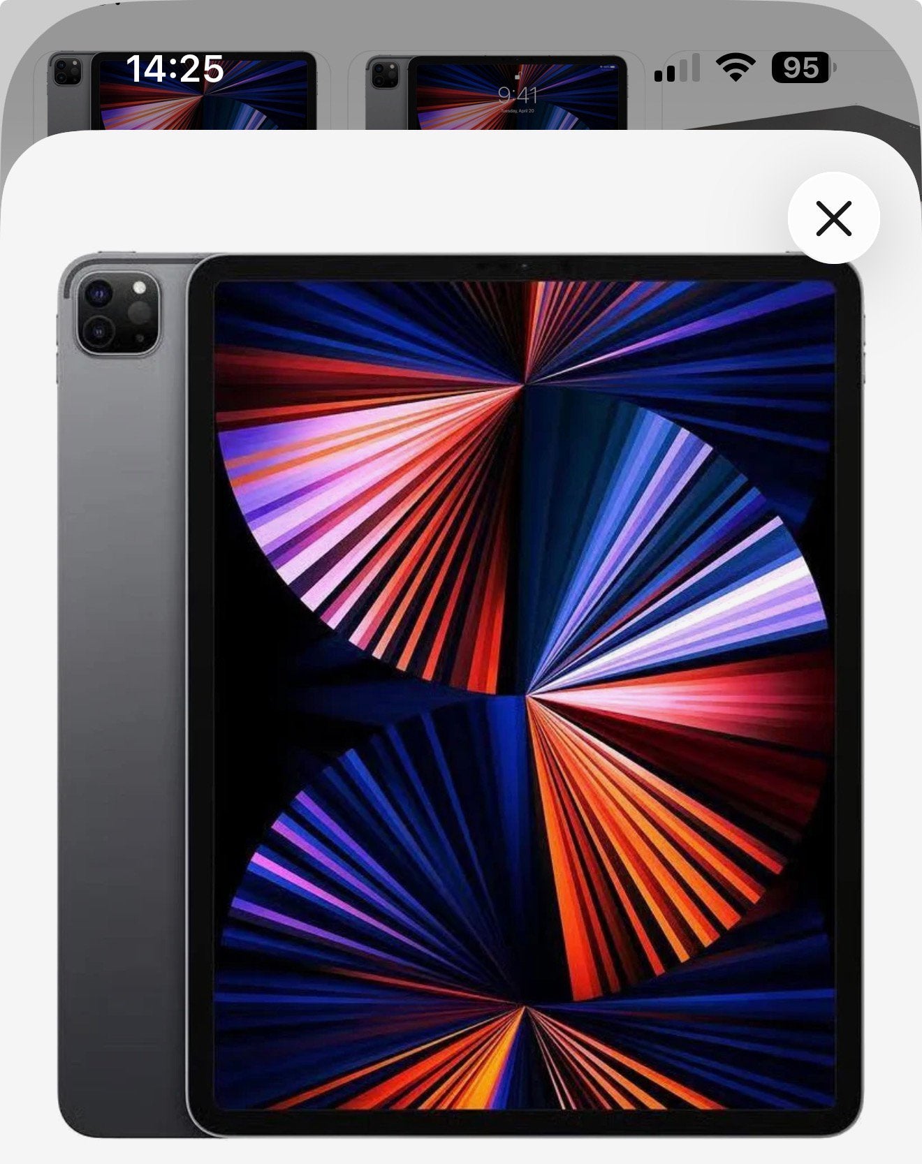 IPad pro 5e génération M1 2021 128gb, Informatique & Logiciels, Apple iPad Tablettes, Gris, Comme neuf, Enlèvement, Apple iPad Pro