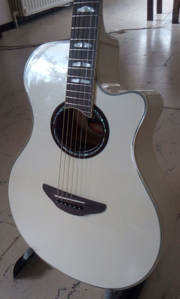Neuve: Yamaha  APX1000  RH Acoustic Electric Pearl White, Musique & Instruments, Enlèvement, Neuf, Guitare Western ou Guitare Folk