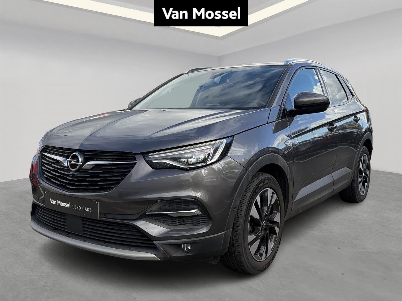 Opel Grandland X 1.5 Turbo ECOTEC D S/S MT6 Innovation, Auto's, Stof, Gebruikt, Zwart, 4 cilinders