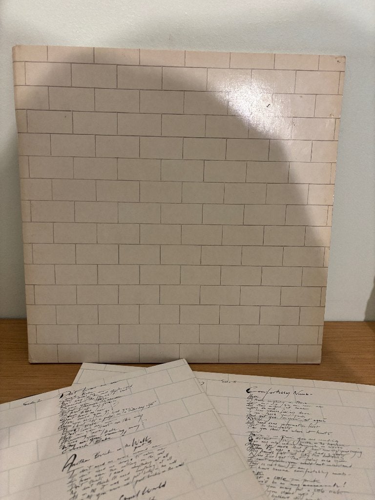 LP - Pink Floyd - le mur, CD & DVD, Rock psychédélique, Enlèvement ou Envoi, Double LP, Utilisé