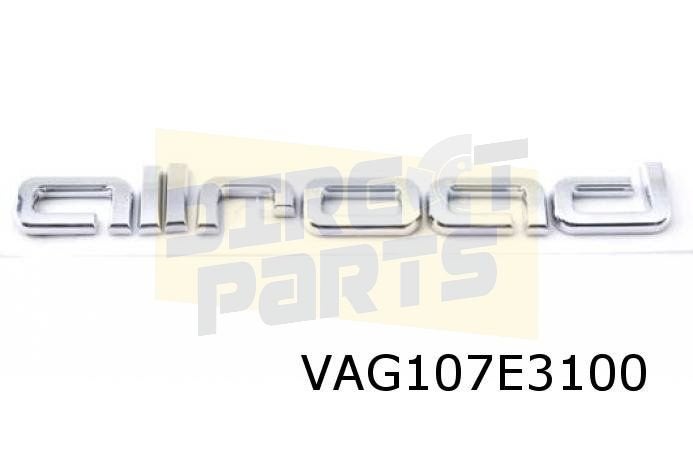 Audi embleem logo "all road" achterzijde Origineel! 8K985373, Autos : Pièces & Accessoires, Neuf, -, -, Audi