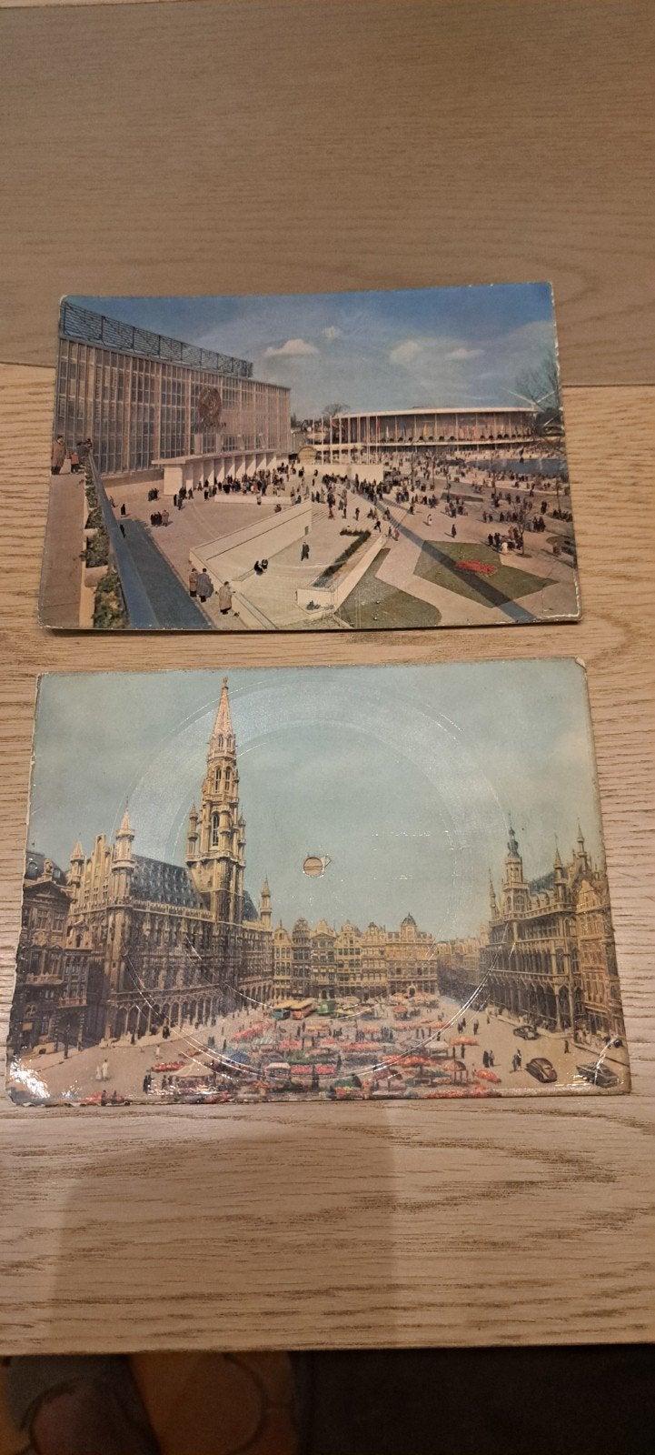 Cartes postales musicales. Phonoscopes, Collections, Envoi