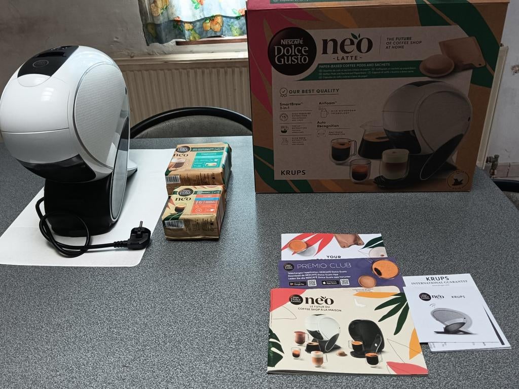 Machine à café Nescafé Dolce Gusto Neo (Krups) + capsules, Enlèvement ou Envoi, Dolce Gusto, Dolce Gusto