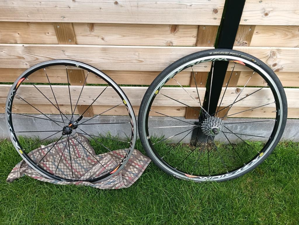 Mavic ksyrium elite wielset, Ophalen