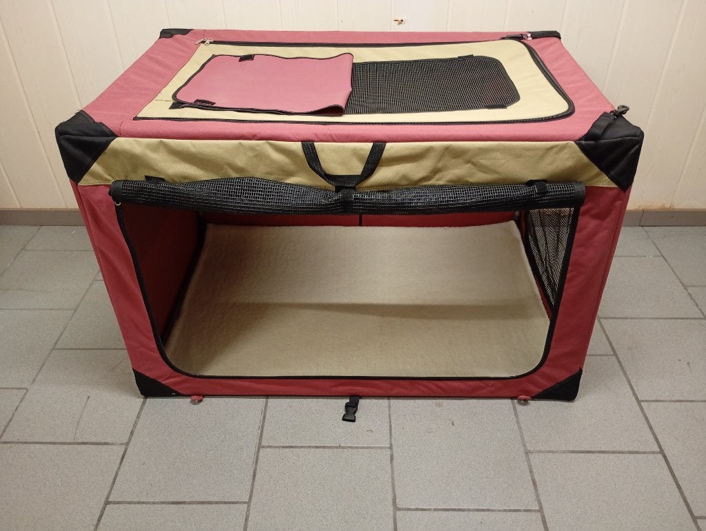 opplooibare hondenbench, Dieren en Toebehoren, Ophalen, Zo goed als nieuw