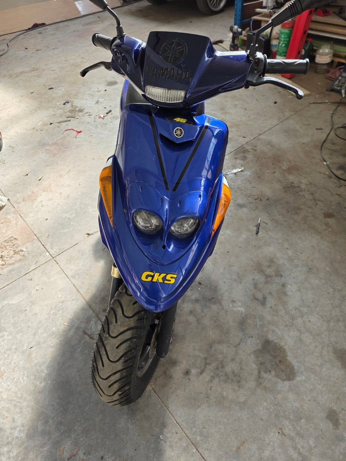 Yamaha Mbk gks oldtimer, Ophalen