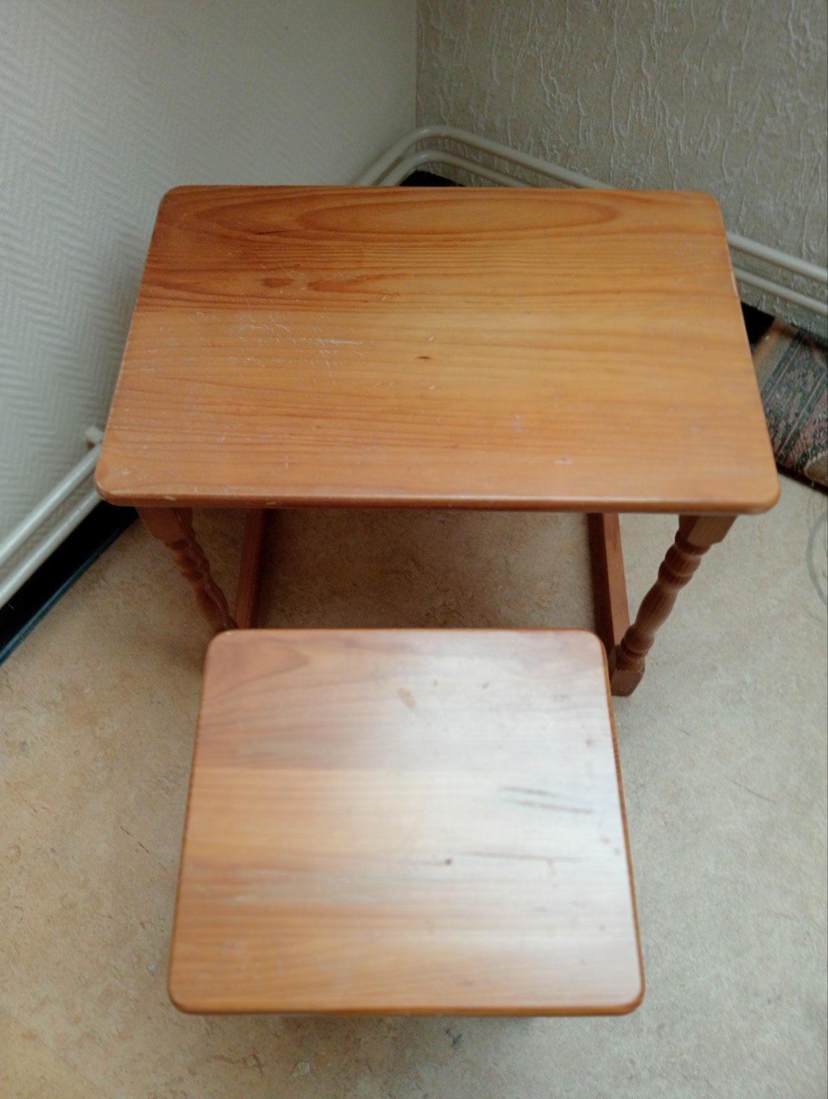 Tables gigognes, Maison & Meubles, Tables | Tables d'appoint, Enlèvement, Bois