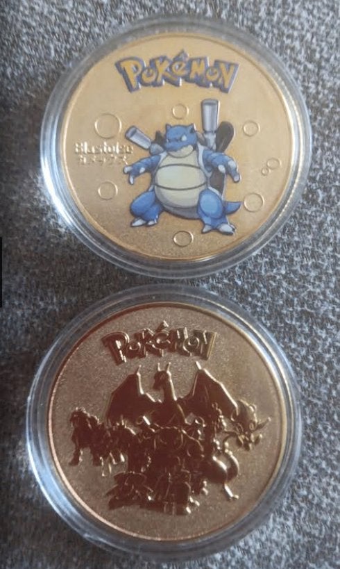 Pièce dorée Blastoise/Tortank Pokemon, Hobby & Loisirs créatifs, Enlèvement ou Envoi, Neuf, Autres types