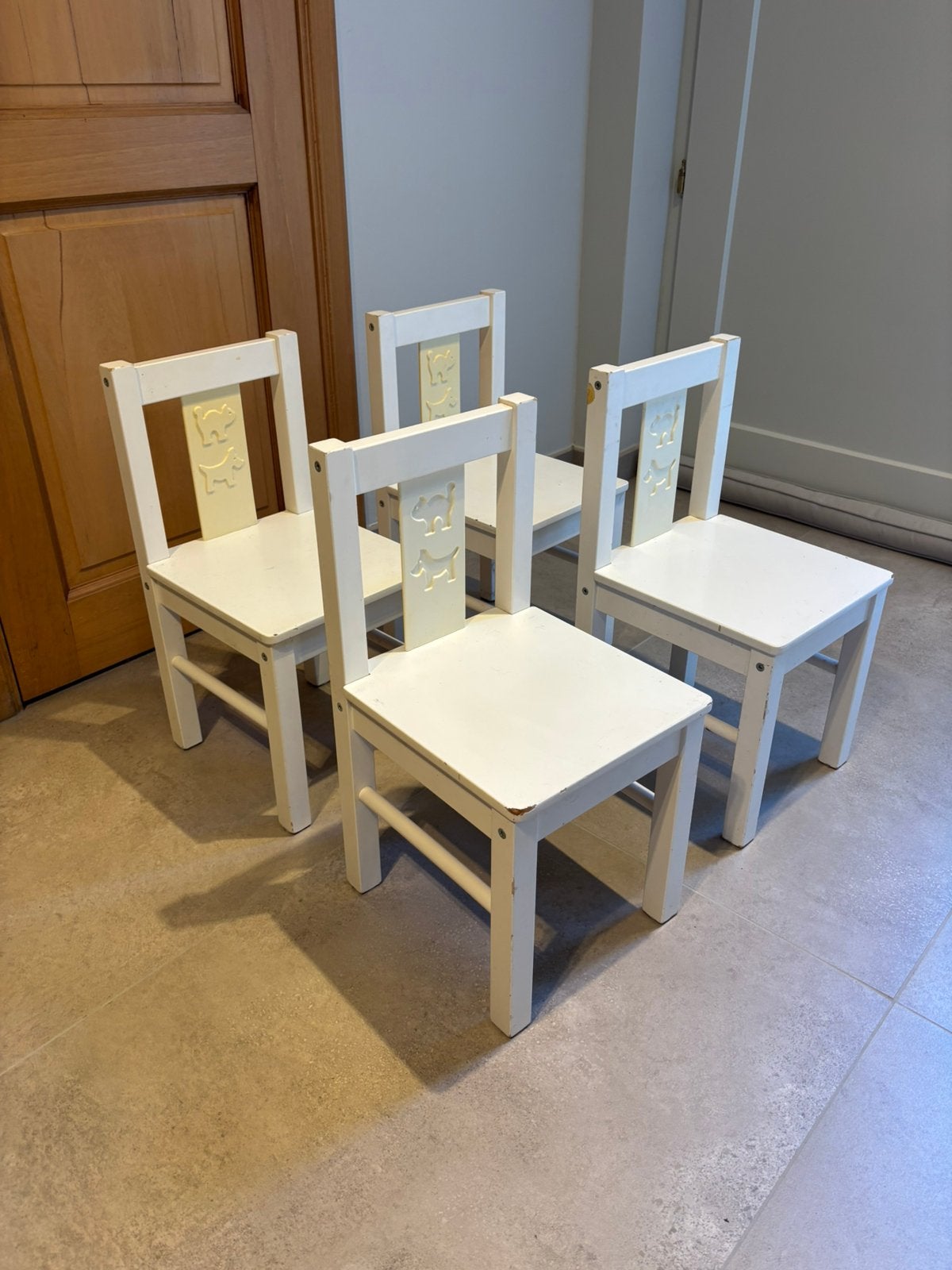 Chaises enfant Ikea Kritter en bon état, Enlèvement, Utilisé, Chaise(s)