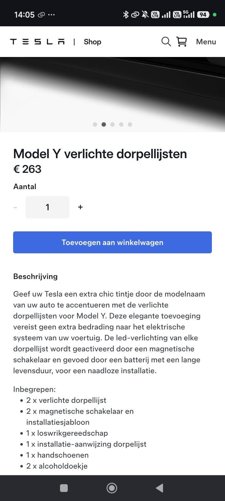 Garnitures de seuil illuminées pour Tesla Model Y, Enlèvement