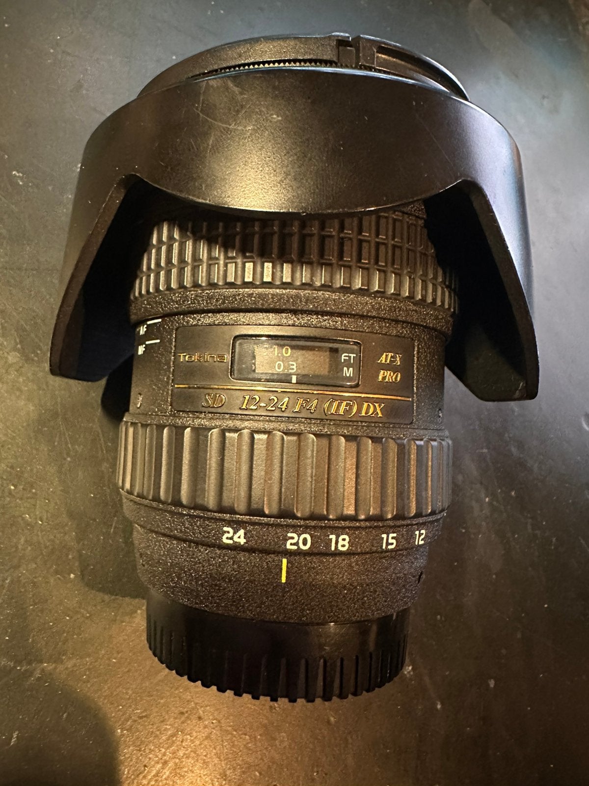 Tokina AT-X PRO SD 12-24mm f/4 (DX), Ophalen of Verzenden, Zo goed als nieuw, Groothoeklens, Zoom