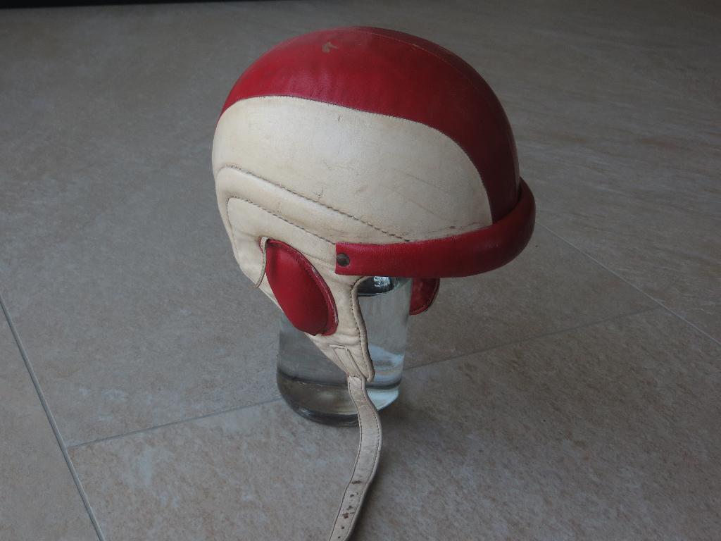 Casque de moto année 50, Motos, Enlèvement ou Envoi, Seconde main, Autres types, Autres marques