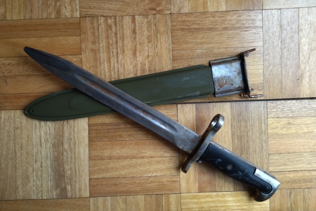 M1 Garand Bajonet, Verzamelen, Militaria | Tweede Wereldoorlog, Ophalen of Verzenden, Landmacht, Mes of Dolk