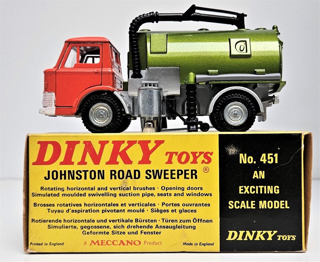 Dinky Johnston Road Sweeper, Enlèvement ou Envoi, Comme neuf, Bus ou Camion, Dinky Toys