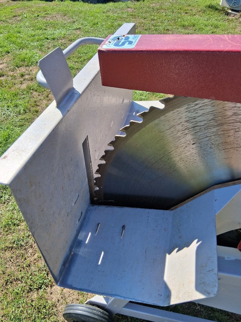Scie circulaire à bascule, 1200 watts ou plus, 70 mm ou plus, Enlèvement, Utilisé