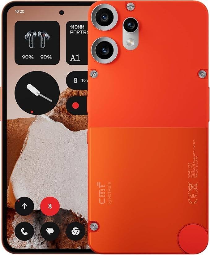 CMF Phone 2 Pro by Nothing, orange, Classique ou Candybar, Enlèvement, Sans abonnement, Sans simlock