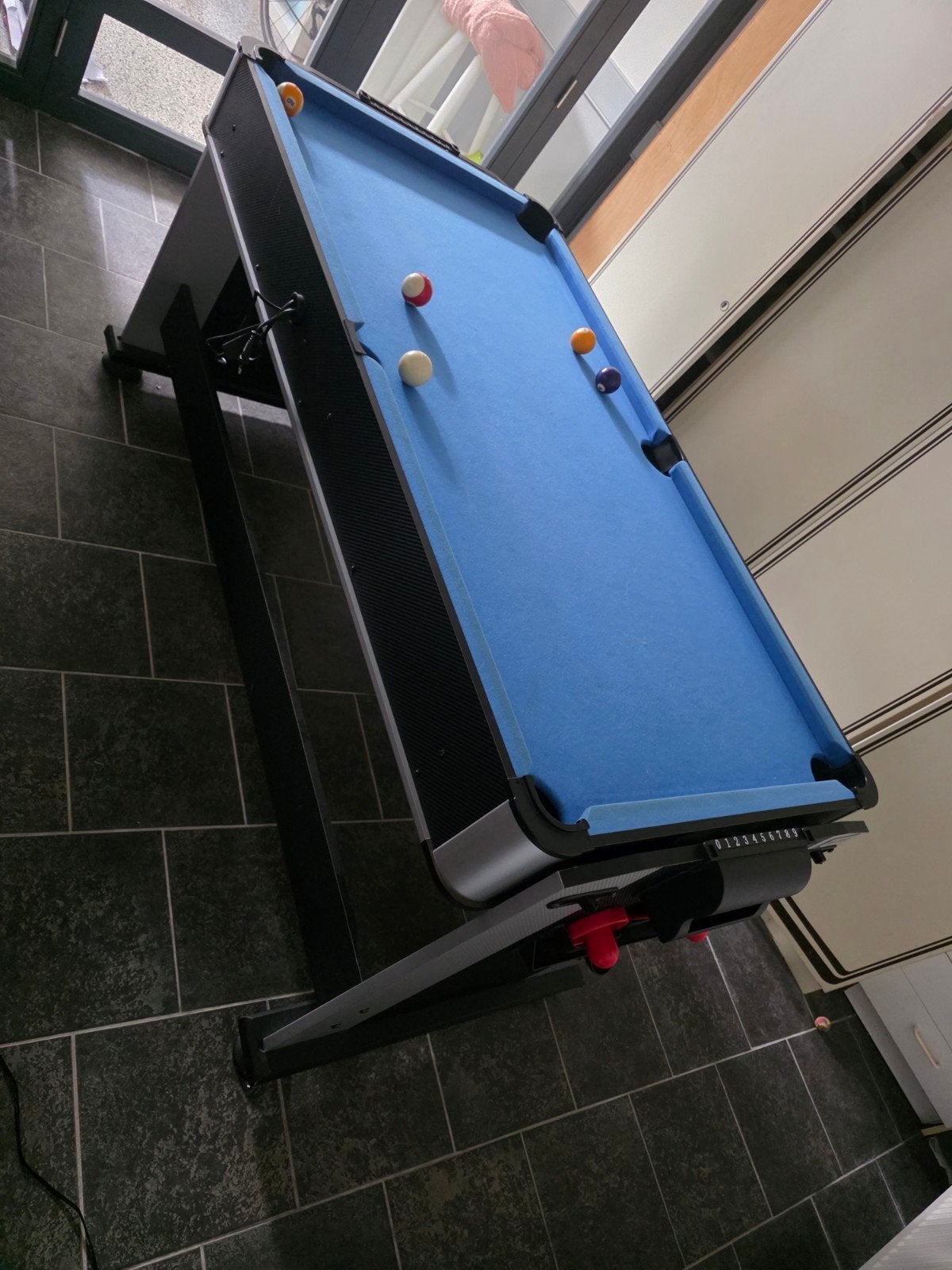TopTable Airhockey en Pool 2-in-1 multispeltafel, Een of twee spelers, Ophalen, Gebruikt