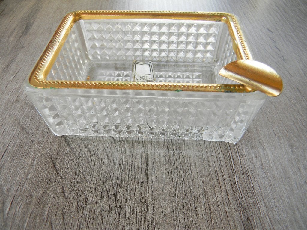 vintage asbak Cristallin, Enlèvement, Neuf, Cendrier