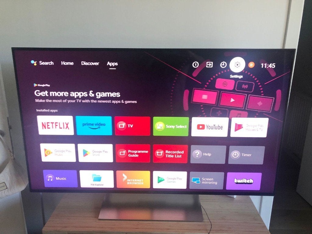 50 inch Sony 4K smart android tv, TV, Hi-fi & Vidéo, LED, Enlèvement, Utilisé, 100 cm ou plus