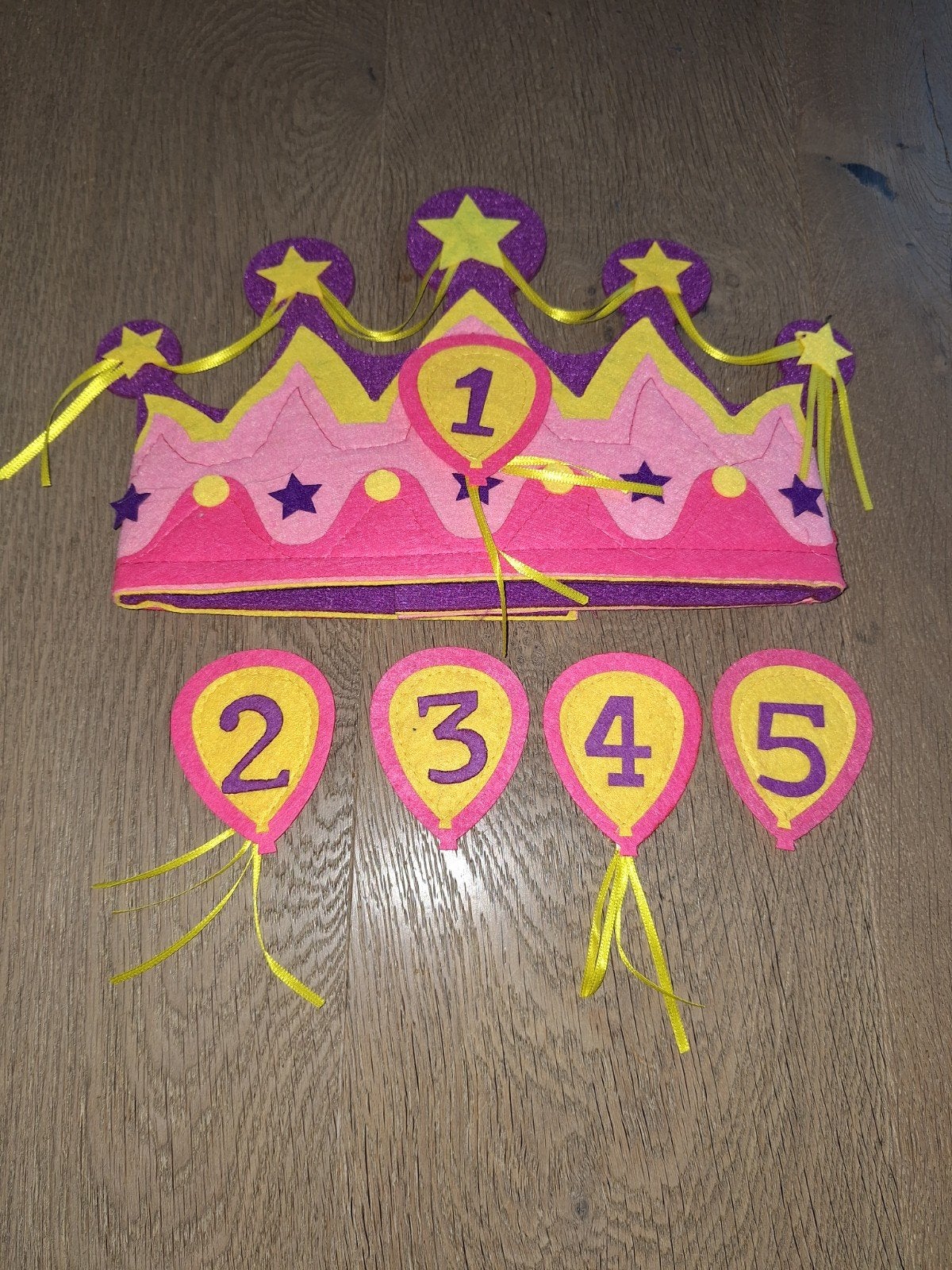 Verjaardagskroon 1-5 jaar, Kinderen en Baby's, Ophalen